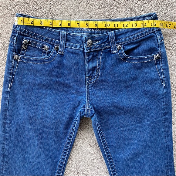 Miss Me Easy Boot Embellished Bling Jeans Designed for Buckle - Picture 7 of 9